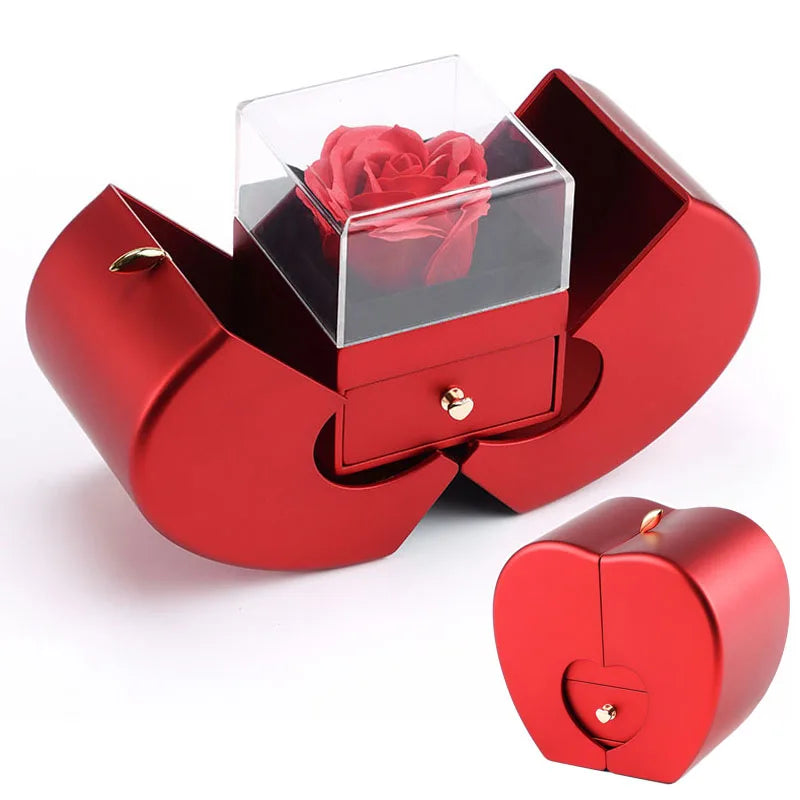 Eternal Rose -CYGlobal ™  Heart  Box with message