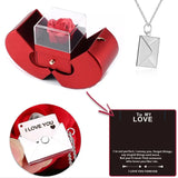 Eternal Rose -CYGlobal ™  Heart  Box with message