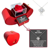 Eternal Rose -CYGlobal ™  Heart  Box with message