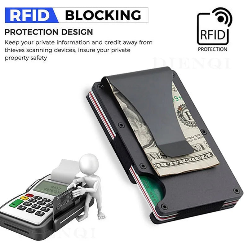 Wallet  CYGlobal ™ The Perfect RFID Blocking Minimalist Wallet For Men