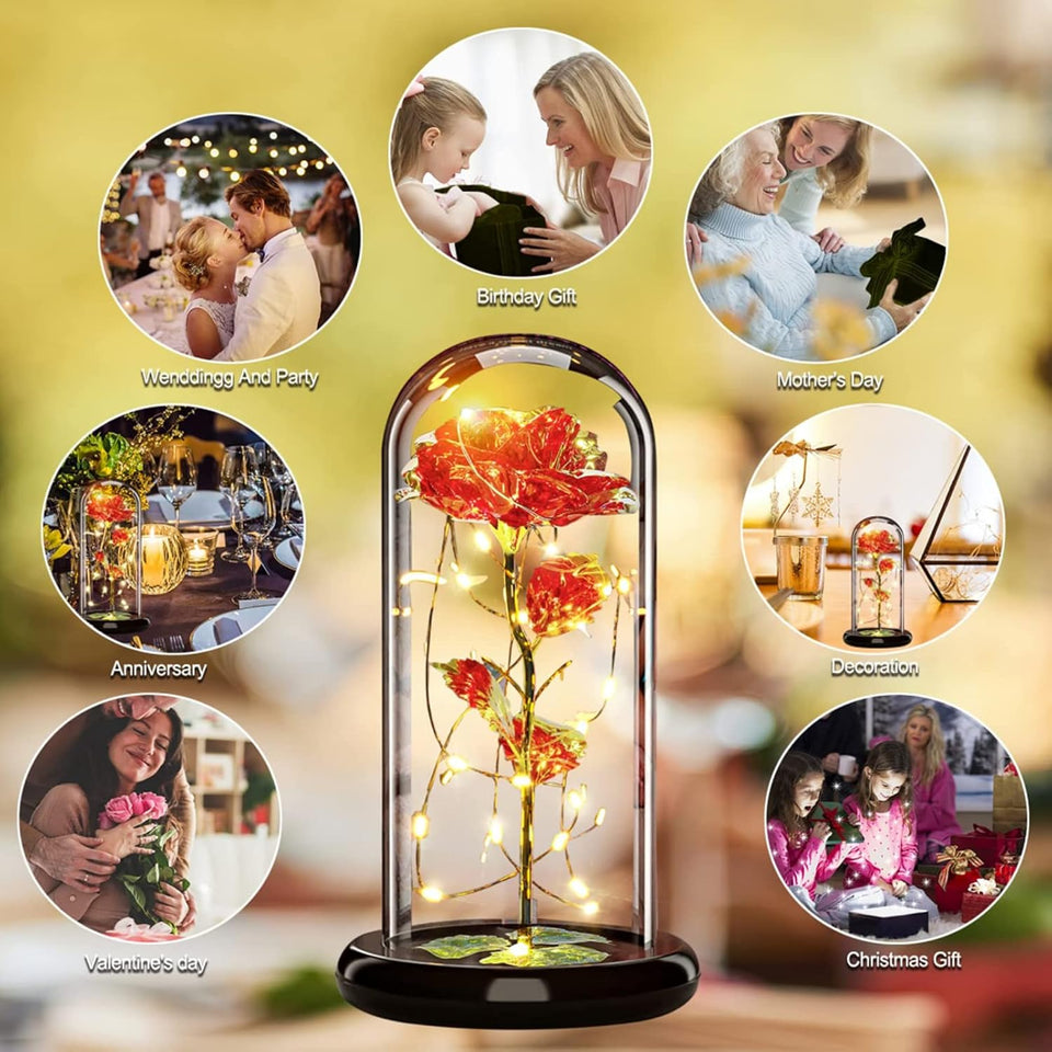 Eternal Rose -CYGlobal ™ -  Box Flower  with message