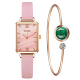 DUO QUARTZ WATCH & BRACELET  GOLDEN DIAMOND