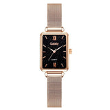 DUO QUARTZ WATCH & BRACELET  GOLDEN DIAMOND