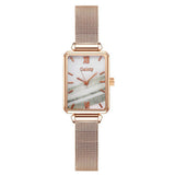 DUO QUARTZ WATCH & BRACELET  GOLDEN DIAMOND