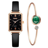 DUO QUARTZ WATCH & BRACELET  GOLDEN DIAMOND